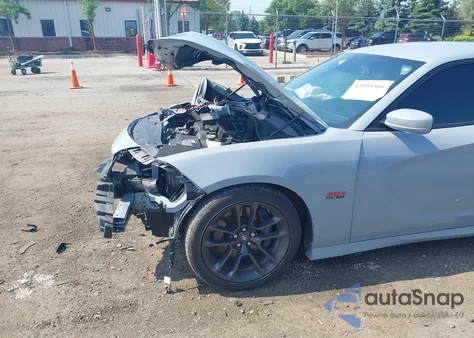 2021 Dodge Charger Scat Pack Rwd from USA, damaged, VIN 2C3CDXGJ2MH518710
